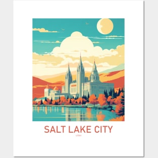 SALT LAKE CITY Posters and Art